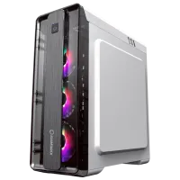 Carcasă Gamemax MoonLight FRGB Mid Tower / White photo 3