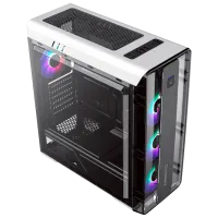 Carcasă Gamemax MoonLight FRGB Mid Tower / White photo 4