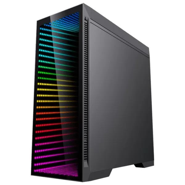 Carcasă Gamemax Abyss TR Mid Tower / Black photo 4