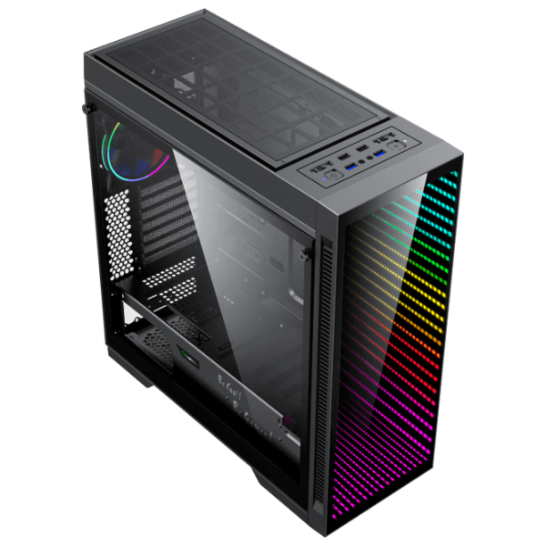 Carcasă Gamemax Abyss TR Mid Tower / Black photo 5