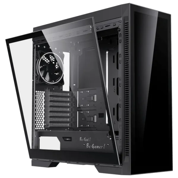 Carcasă Gamemax Abyss TR Mid Tower / Black photo 6