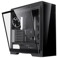 Carcasă Gamemax Abyss TR Mid Tower / Black photo 6