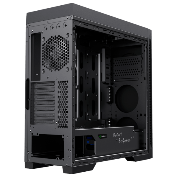 Carcasă Gamemax Abyss TR Mid Tower / Black photo 7