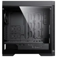 Carcasă Gamemax Abyss TR Mid Tower / Black photo 11