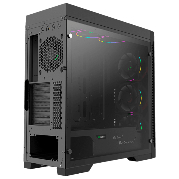 Carcasă Gamemax Abyss TR Mid Tower / Black photo 12