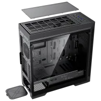 Carcasă Gamemax Abyss TR Mid Tower / Black photo 13