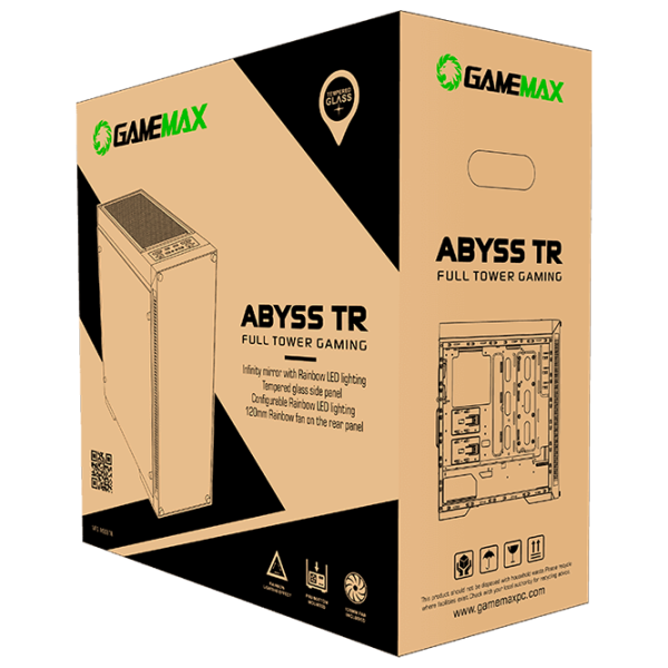 Carcasă Gamemax Abyss TR Mid Tower / Black photo 15
