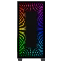 Carcasă Gamemax MINI Abyss Mid Tower / Black photo 2