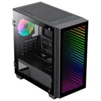 Carcasă Gamemax MINI Abyss Mid Tower / Black photo 5