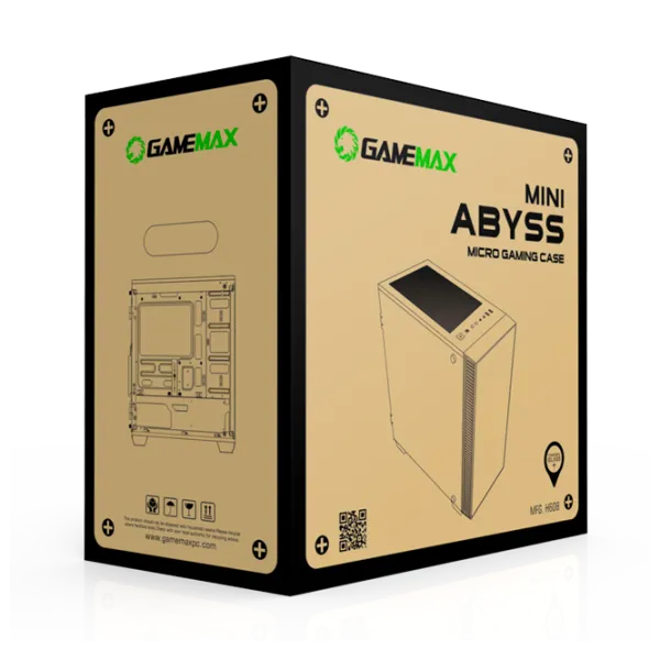 Корпус Gamemax MINI Abyss Mid Tower / Черный photo 11