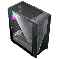Carcasă Gamemax Typhoon COC Mid Tower / Black photo 5