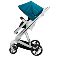 Детская коляска Bebumi Space 2 in 1 B186.5B196.9/ Белый photo 4