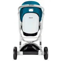 Детская коляска Bebumi Space 2 in 1 B186.5B196.9/ Белый photo 7