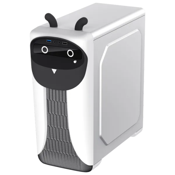 Корпус Gamemax Cute Owl Mini Tower / Белый photo 3