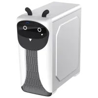Carcasă Gamemax Cute Owl Mini Tower / White photo 3