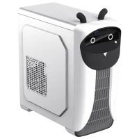 Carcasă Gamemax Cute Owl Mini Tower / White photo 4