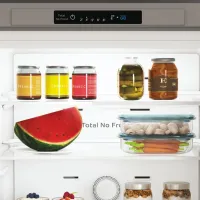 Frigider Indesit INFC9 TI21X cu congelator jos 367 l / 202.7 cm / Inox photo 6