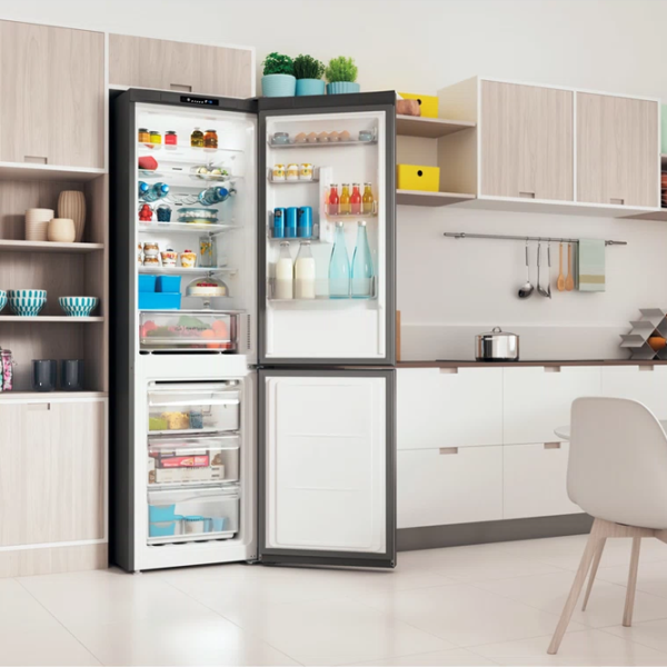 Холодильник Indesit INFC9 TI21X с нижней морозильной камерой 367 л / 202.7 cm / Нержавеющая сталь photo 8