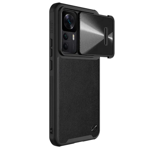 Husă pentru smartphone Xiaomi 12T Nillkin/ Back/ Piele/ Black photo 3 Husă pentru smartphone Xiaomi 12T Nillkin/ Back/ Piele/ Black photo 3