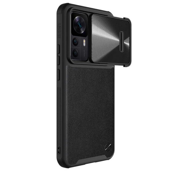 Husă pentru smartphone Xiaomi 12T Nillkin/ Back/ Piele/ Black photo 3 Husă pentru smartphone Xiaomi 12T Nillkin/ Back/ Piele/ Black photo 3
