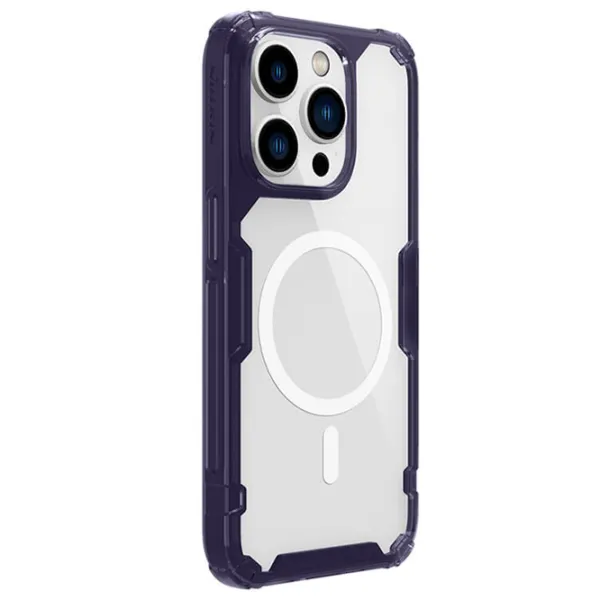 Чехол для смартфона Apple iPhone 14 Pro Nillkin / MagSafe Back / ПК / Темный Пурпурный photo 3