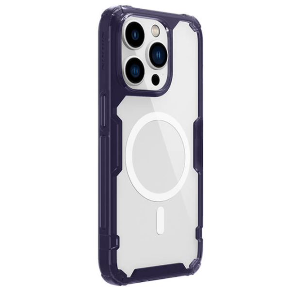 Чехол для смартфона Apple iPhone 14 Pro Nillkin / MagSafe Back / ПК / Темный Пурпурный photo 3