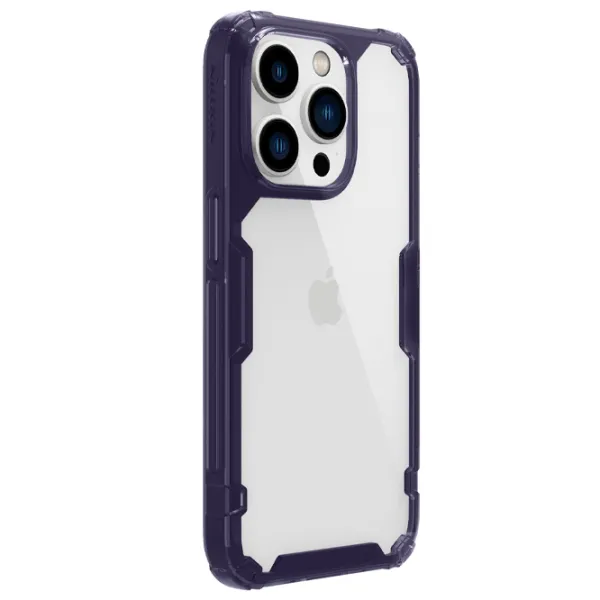 Husă pentru smartphone Apple iPhone 14 Pro Max Nillkin/ Back/ TPU/ Dark Purple photo 3