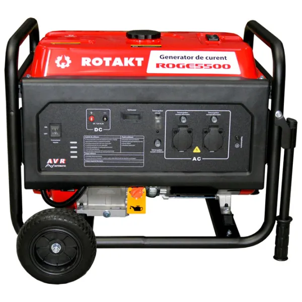 Generator de curent Rotakt ROGE5500 230 V Benzină/ 5 kW photo 2 Generator de curent Rotakt ROGE5500 230 V Benzină/ 5 kW photo 2