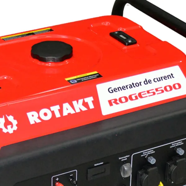 Generator de curent Rotakt ROGE5500 230 V Benzină/ 5 kW photo 5 Generator de curent Rotakt ROGE5500 230 V Benzină/ 5 kW photo 5
