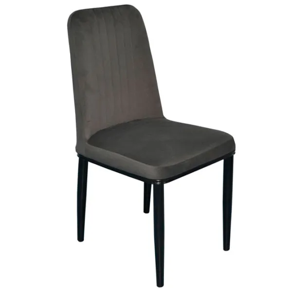 Обеденные стол со стульями Evelin DT 402-2+4 (LC-619B-56) Круглая/ ДСП/ Коричневый photo 2