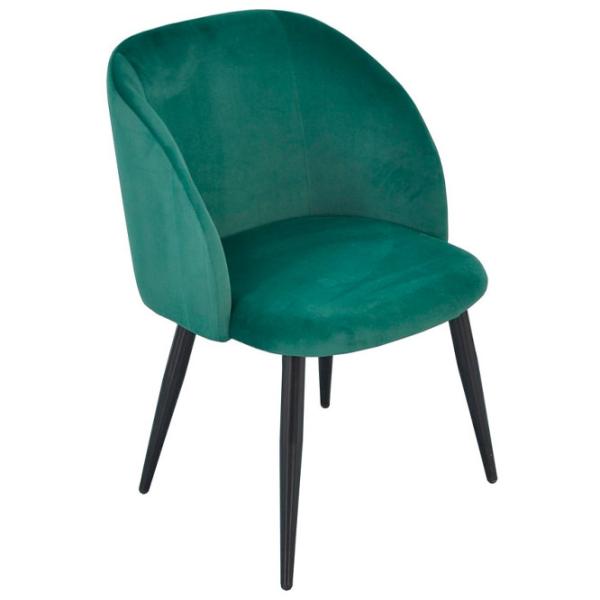 Обеденные стол со стульями Evelin DT 404-2+3 (LC-618B-22-1) Круглая/ ДСП/ Зелёный photo 3