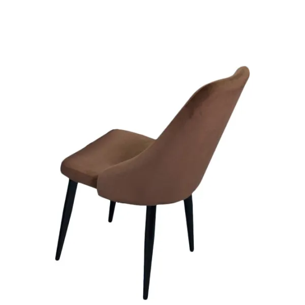 Обеденные стол со стульями Evelin DT 402-3+4 (LC 640B-12) Круглая/ ДСП/ Коричневый photo 4 Обеденные стол со стульями Evelin DT 402-3+4 (LC 640B-12) Круглая/ ДСП/ Коричневый photo 4