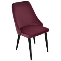 Обеденные стол со стульями Evelin DT 404-2+3 (LC-640B-39-2) Круглая/ ДСП/ Сиреневый photo 3