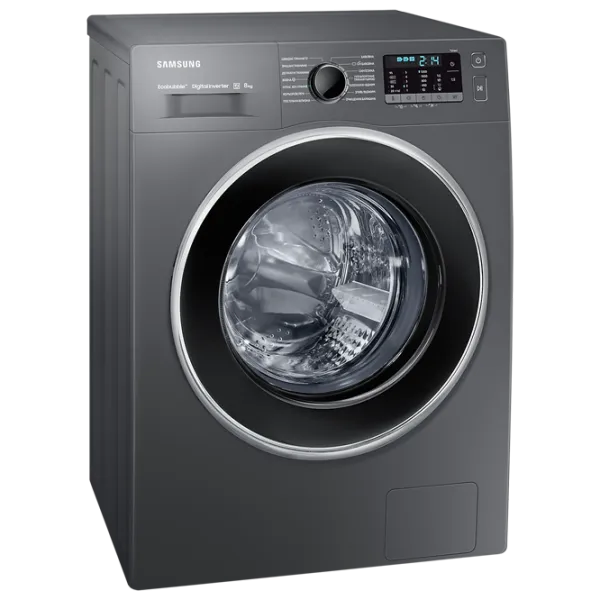 Стиральная машина Samsung WW80J52K0HX/CE 8 кг / 1200 об/мин / Нержавеющая сталь photo 2