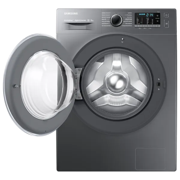 Стиральная машина Samsung WW80J52K0HX/CE 8 кг / 1200 об/мин / Нержавеющая сталь photo 4