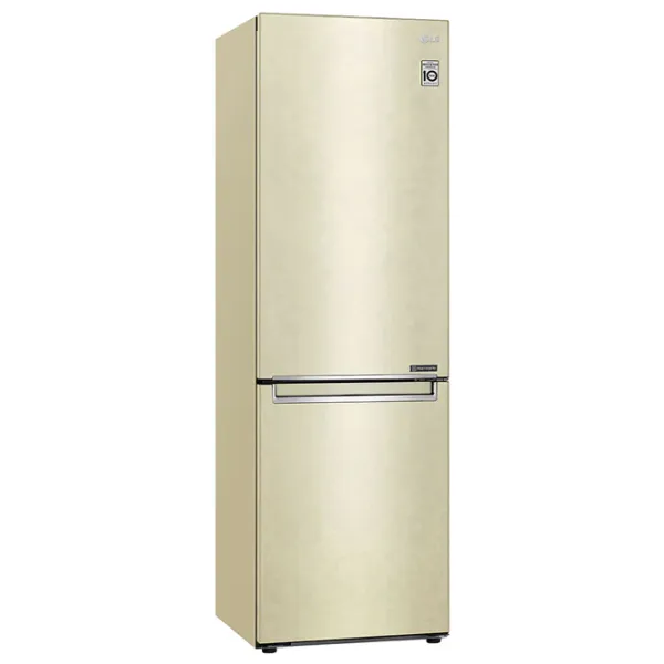 Frigider LG GW-B459SECM cu congelator jos 341 l / 186 cm / Beige photo 2