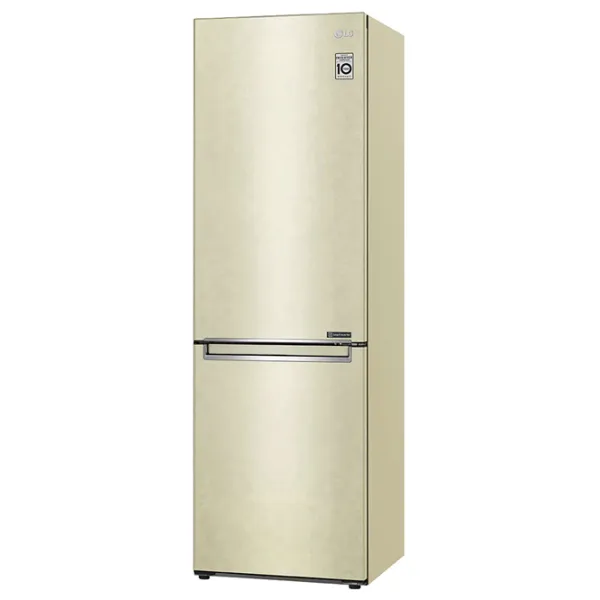 Frigider LG GW-B459SECM cu congelator jos 341 l / 186 cm / Beige photo 3