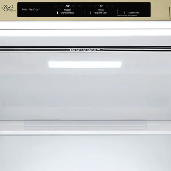 Frigider LG GW-B459SECM cu congelator jos 341 l / 186 cm / Beige photo 5