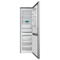 Frigider Indesit INFC9 TO32X cu congelator jos 367 l / 202.7 cm / Inox photo 4