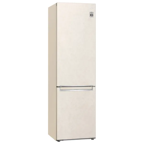 Frigider LG GW-B509SEZM cu congelator jos 384 l / 203 cm / Beige photo 2