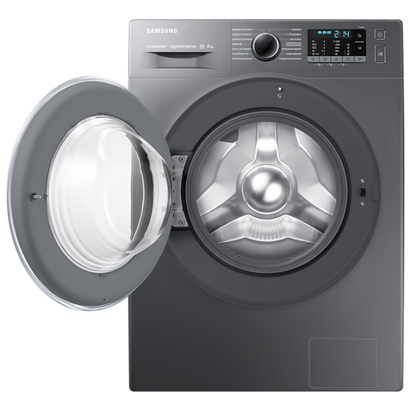 Mașină de spălat Samsung WW80J52E0HX/CE 8 kg / 1200 rpm / Inox photo 4 Mașină de spălat Samsung WW80J52E0HX/CE 8 kg / 1200 rpm / Inox photo 4