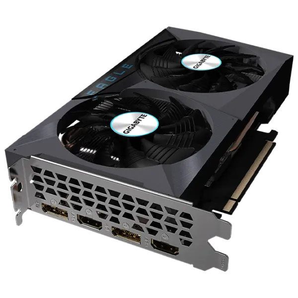 Placă video Gigabyte GeForce RTX 3050 Eagle PCI Express x16 4.0 / 8 GB photo 4 Placă video Gigabyte GeForce RTX 3050 Eagle PCI Express x16 4.0 / 8 GB photo 4