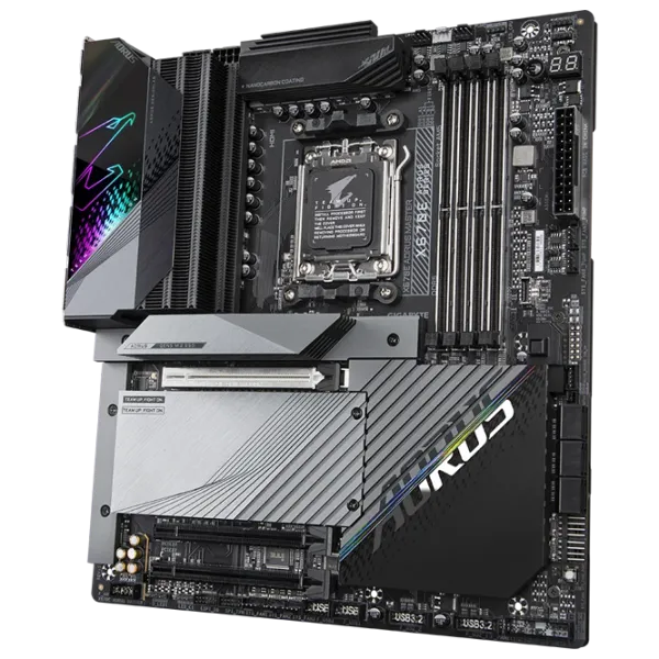 Placă de bază Gigabyte X670E AORUS MASTER E-ATX/ AMD X670E photo 2