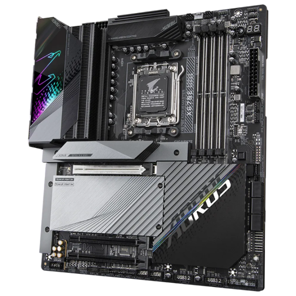 Placă de bază Gigabyte X670E AORUS MASTER E-ATX/ AMD X670E photo 2