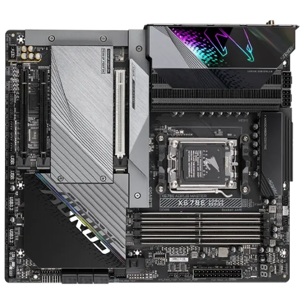 Placă de bază Gigabyte X670E AORUS MASTER E-ATX/ AMD X670E photo 4