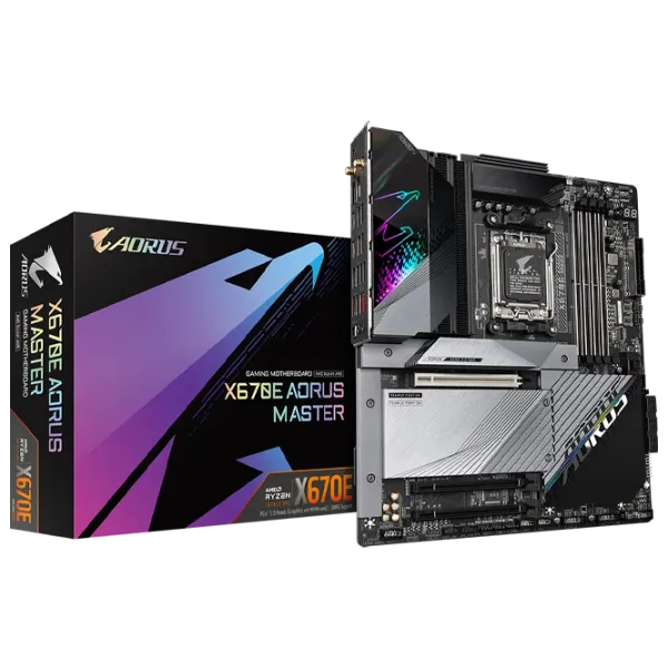 Placă de bază Gigabyte X670E AORUS MASTER E-ATX/ AMD X670E photo 6