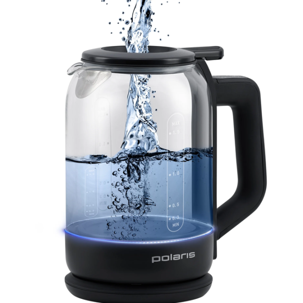 Ceainic electric Polaris PWK1720CGLD Wi-Fi IQ Home 1.5l / Ascuns / Black photo 6