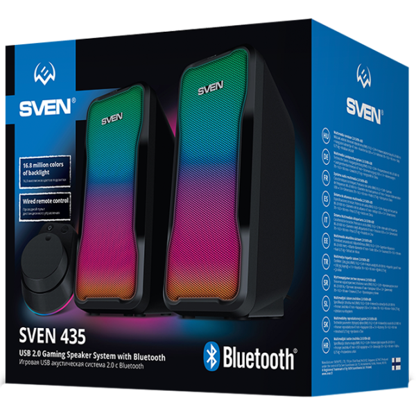Аудиосистема Sven 435 10 Вт/ Черный photo 8 Аудиосистема Sven 435 10 Вт/ Черный photo 8