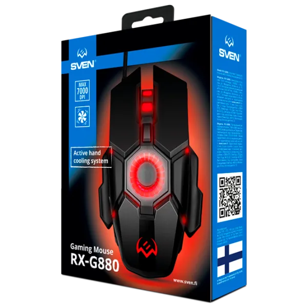 Мышь Sven RX-G880 USB/ Черный photo 4 Мышь Sven RX-G880 USB/ Черный photo 4