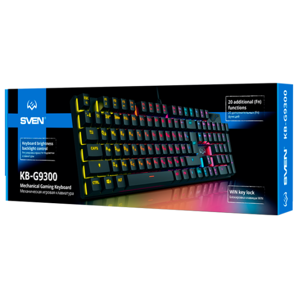 Клавиатура Sven KB-G9300 Проводная/ Черный photo 6
